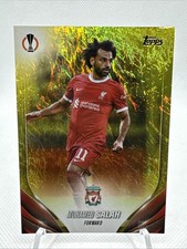 Mohamed Salah Liverpool 23-24 Topps Jade UCC Gold /50