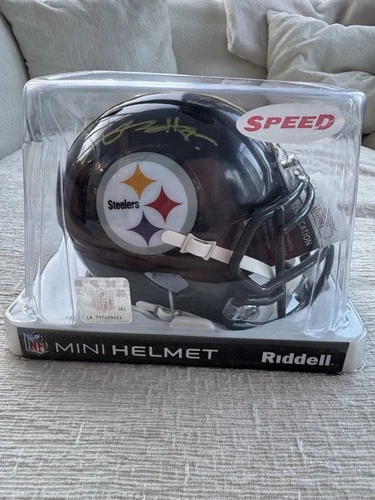 Pittsburgh Steelers Antonio Brown Mini Helmet Autographed JSA Certified