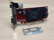 ASUS R5 230 Silent (HD 7450) passive low profile GPU + all brackets. Tested