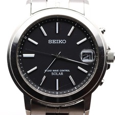 SEIKO Brightz Radio Solar Men s Watch 10BAR Date
