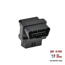 Mini Size OBD2 OBDII Full 16 Pin Male to Dual Female Adapter for Diagnostic