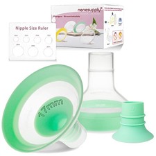 Nenesupply 17mm Flange Inserts and 24mm Flanges 1 Count Pack of 1 , Clear