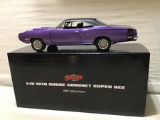 Super Bee Vinyl Top Coronet Plum Crazy 1970 Dodge 440 6 Pack 118 Gmp-18860-b