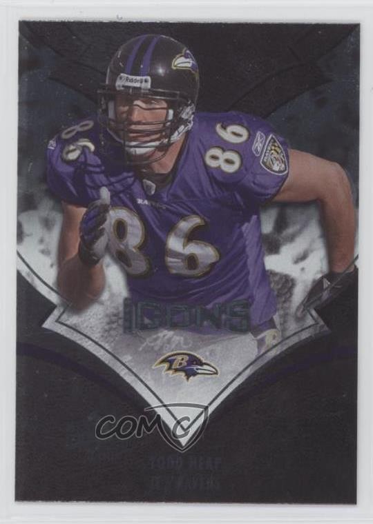 2008 Upper Deck Icons Silver Foil Todd Heap #8 0k9i