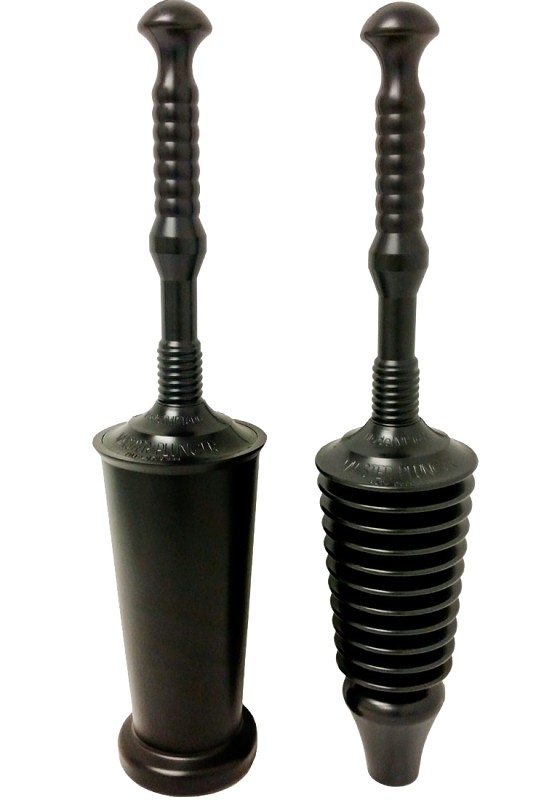 Master Plunger MP1600-TB 1.6 Gallon Low Flush Toilet Plunger with Funnel