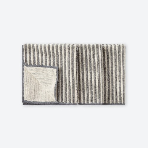 Norwex Face And Body Wash Cloth Towels - Graphite and Vanilla - 3 Pack