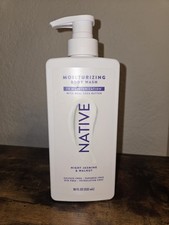 NATIVE MOISTURIZING BODY WASH W/ SHEA BUTTER - NIGHT JASMINE & WALNUT 18 fl oz 0.67 per gallon
