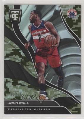 2017-18 Panini Totally Certified Camo 2/25 John Wall #4 g0h