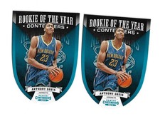 2012-13 Panini Contenders Basketball Anthony Davis Rookie Of The Year Contenders
