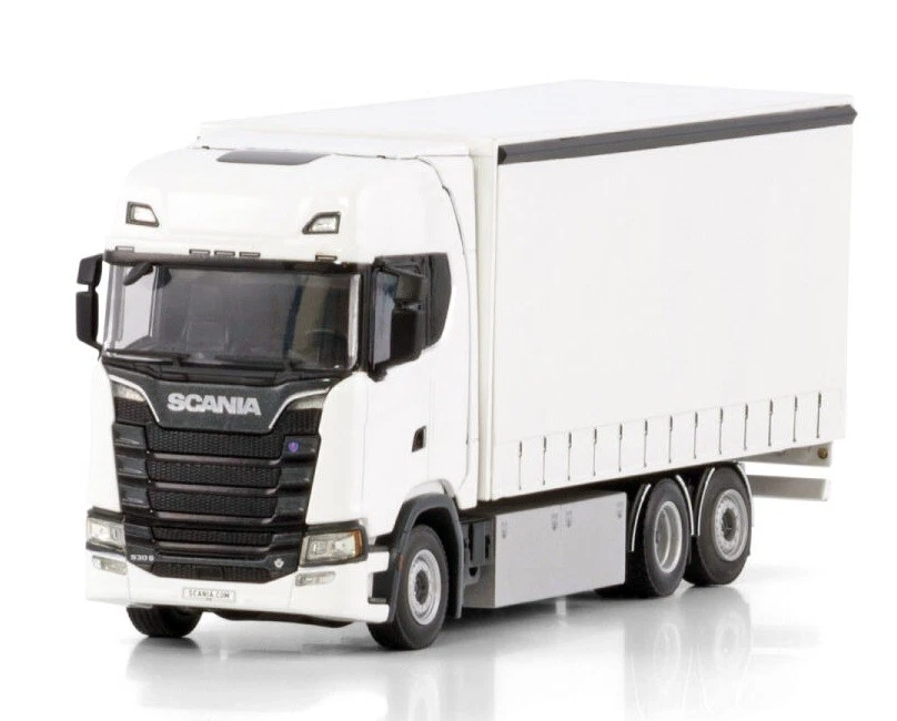 WSI, SCANIA S Highline CS20H 6x2 portante telonato bianco, 1/50,  WSI03-2052 - Immagine 2 di 4