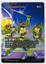 Teenage Mutant Ninja Turtles Teleportation Circle FOIL Borderless 2 MTG TMNT