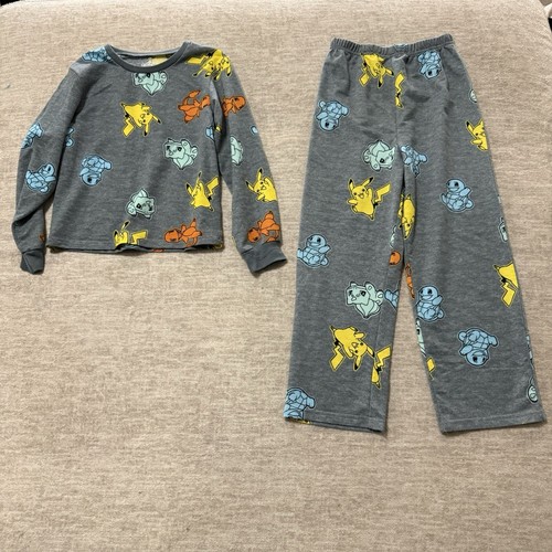 Pokemon Pajama Set Lot Of Two Sets Size 10 Flame Resistant - Picture 2 of 11
