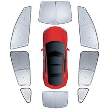 Upgraded Camping Privacy Curtain 8 Pieces for Tesla Model 3 2017-2025 Window ...