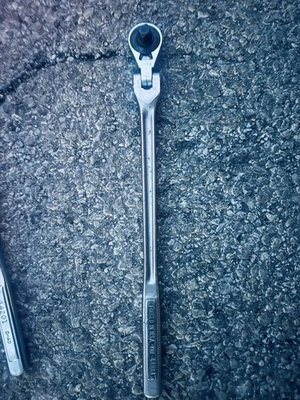 #ad Vintage Craftsman 1 2#x27;#x27; Drive 17quot; Long Flex Head Ratchet VVG 44984 USA $54.95