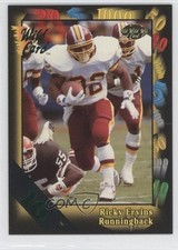 1991 Wild Card 10 Stripe Ricky Ervins #118 Rookie RC 0b5. rookie card picture