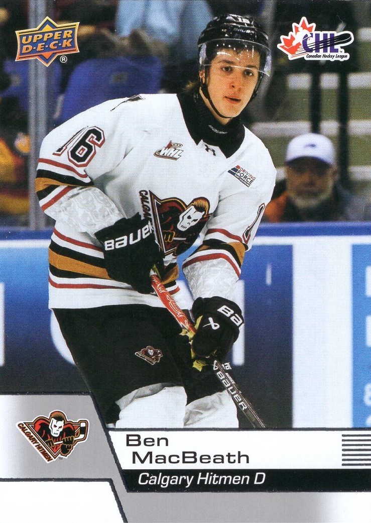 2025/26 Upper Deck CHL #208 - BEN MacBEATH