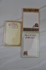 Vintage Mary Englebreit Note Pad Lot Magnetic...