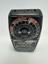 VINTAGE GE Light Exposure Meter Model 8DW58Y4 for Film or Plates