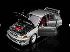 1/18 MotorHelix Mitsubishi Lancer  Evolution IV GSR Tommi Makinen Edition Silver