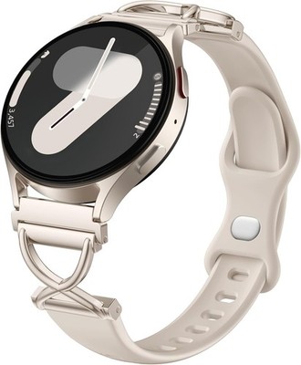 Slim Silicone Strap Compatible with Samsung Galaxy Watch 7 40mm 44mm