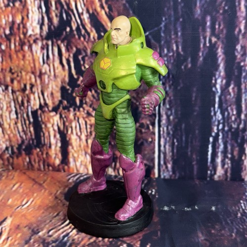 Eaglemoss 2008 DC Comics LEX LUTHOR Die-Cast Sammlerstück Statue Figur - Bild 8 von 8