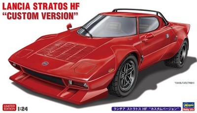 Modellino auto kit di montaggio model kit LANCIA STRATOS HF scala 1:24 modell...