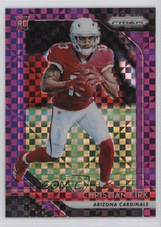 2018 Panini Prizm Purple Power 34/49 Christian Kirk #219 Rookie RC 0c6