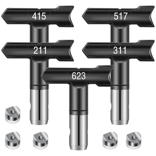 Spray Nozzle Spray Tip Reversible Spray Tip Airless Paint Sprayer Nozzles Tip...
