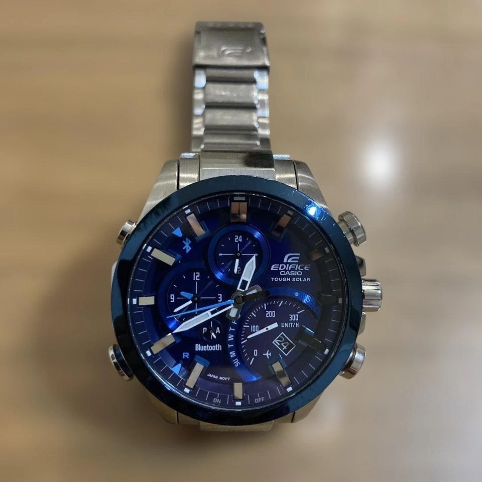 Reloj inteligente Casio Edifice EQB-501 Bluetooth diseño elegante para hombre Foto 3 de 4