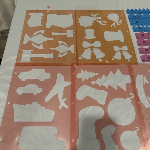 C-True Template & Ruler, Plus 6 Memories Forever Ruler ( Thin Plastic ...