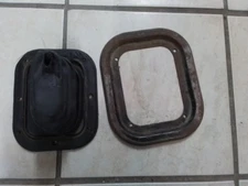 73-87(91) OEM CHEVY GMC TRUCK SHIFTER BOOT  & RING BLAZER K30 K20 K5 SQUARE BODY