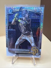 Cobb Hightower 2025 Bowman Chrome Mega Box Mojo Refractor #BCP-104 SD Padres