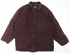 Mens UK Size XL St Bernard Brown Field Jacket
