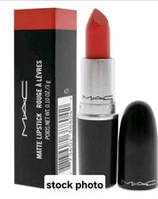 Mac Matte Lipstick 628 TROPICAL TONIC - Full Size NIB RARE!! Discontinued