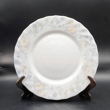 Lot de 4 assiettes à dîner festonnées à fleurs champêtre Arcopal France