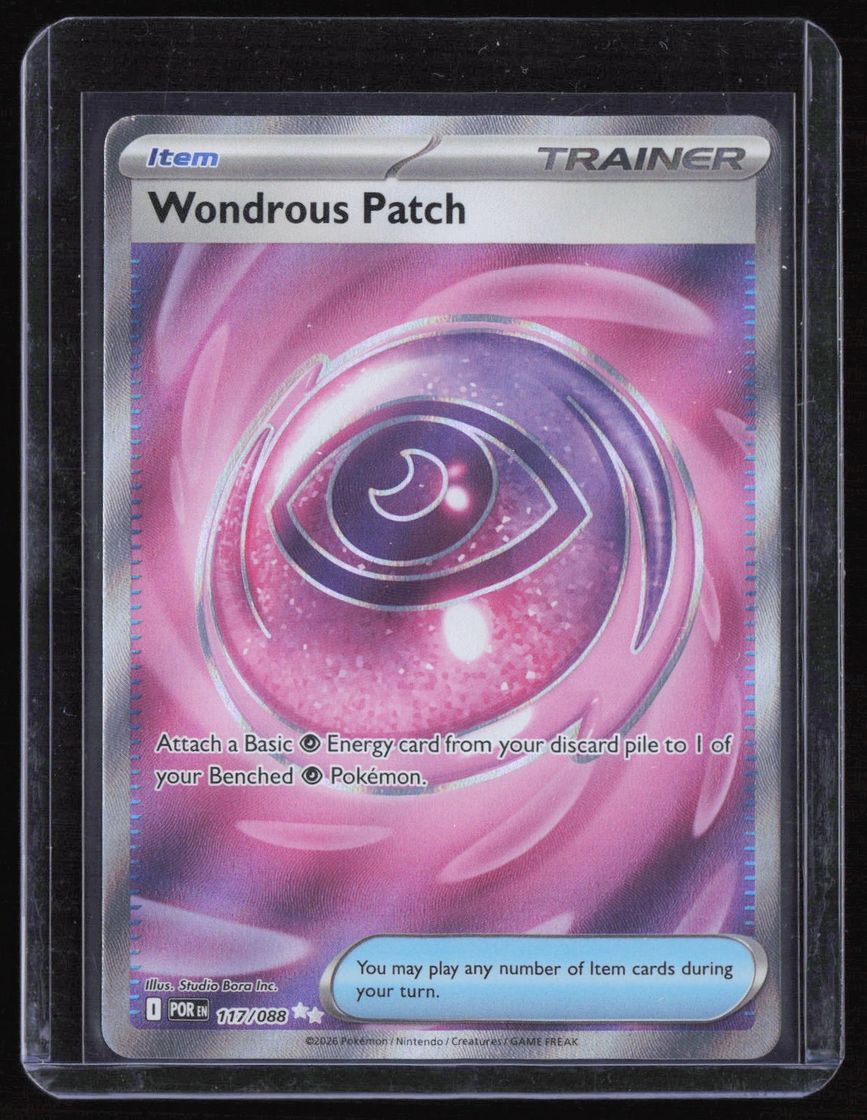 Wondrous Patch ME03: Perfect Order #117/088 Ultra Rare, Holo Pokemon TCG