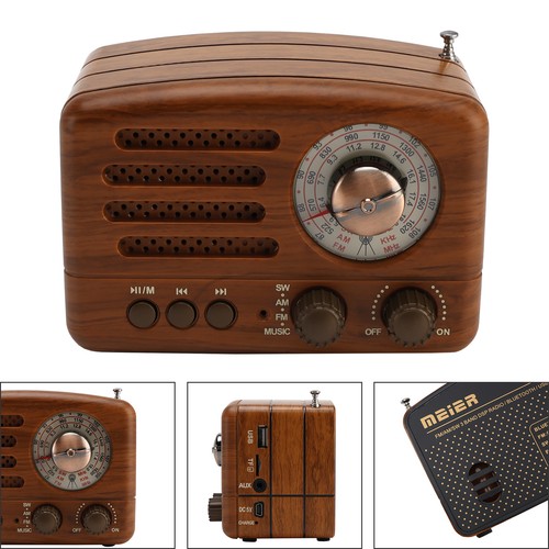 Retro-Style Decorative Radio Mini Portable Multifunction Music Player Bluetooth- - Picture 6 of 20