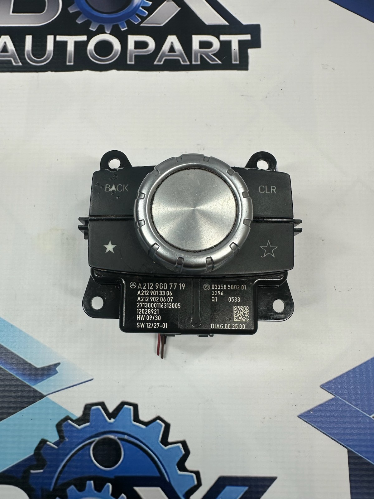 14-17 Mercedes W207 E350 E550 Console Head Unit Controller Knob Multi Switch Oem