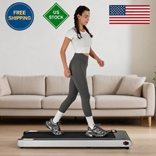 4.0hp Folding Treadmill Portable Electric Machine With 14.5" Lcd Display Running