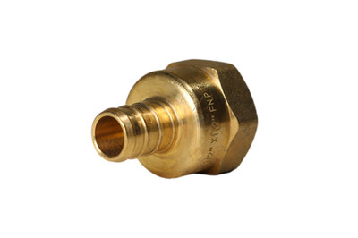 100 Pack XFITTING 1/2'' PEX Barb x 1/2'' Female NPT Threaded Adapter, Lead Free