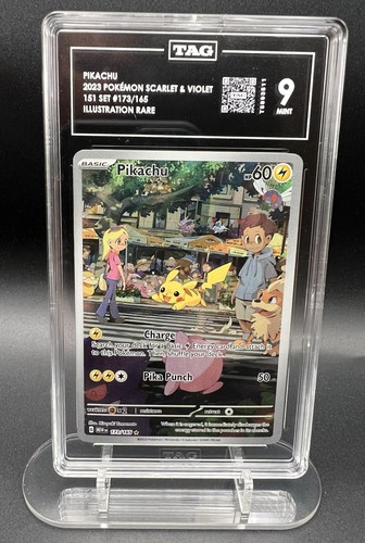 Pikachu graded TAG 9 for sale on eBay