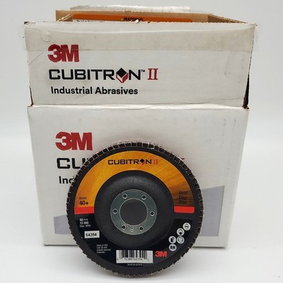 3M Cubitron 969F T29 Flap Wheels 40 Grit 4-1/2'' Diam 7/8'' Arbor 64394 Box of 10