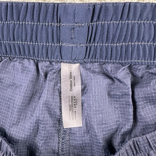 Outdoor Voices Nylon Cargo Windbreaker Hose Damen Gr. XL (34x29) dunkelblau - Bild 13 von 14