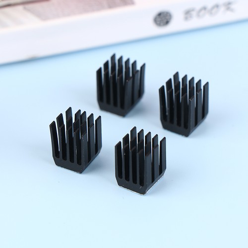 4Pcs 3D Printer Parts Blue Motor Driver Module Heat Sinks with Glue Heatsink _uu - Zdjęcie 10 z 14