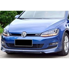 For VW Golf 7 ABT Model Front Lip 2012-2017 Raw Surface Vacuum Plastic Trim