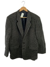 COMME des GARCONS HOMME 90S Tailored Jacket L Wool GRN HJ-08022L
