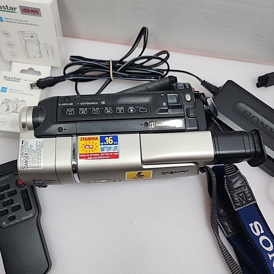 Sony Handycam CCD-TRV87 Hi-8 Analog Camcorder for sale online | eBay