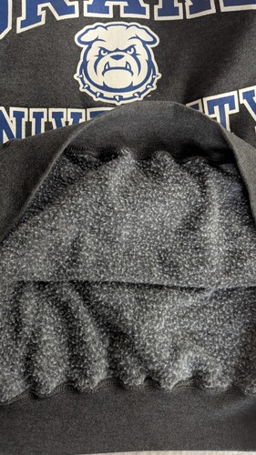 Drake University Bulldogs Sweatshirt Mens 2XL Gray Champion Crewneck - Picture 6 of 8