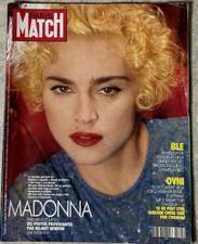 MADONNA Magazin Paris Match 1990