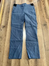 Simply Vera Vera WAng Pants, Women's Size Medium, Blue Black, Pull On